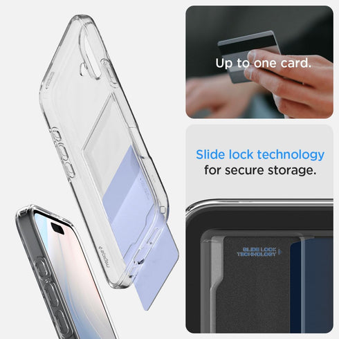 Spigen iPhone 16 PLUS Case Crystal Slot